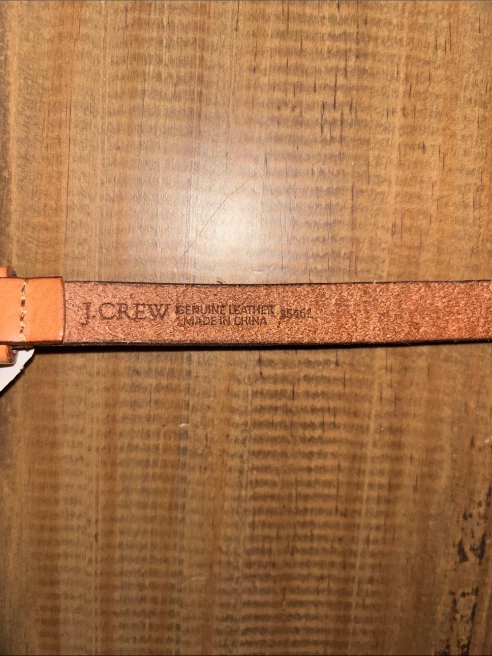 J. Crew small Studded Tan Leather Belt with Brass Buckle nwt!